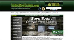 Desktop Screenshot of inductionlamps.com